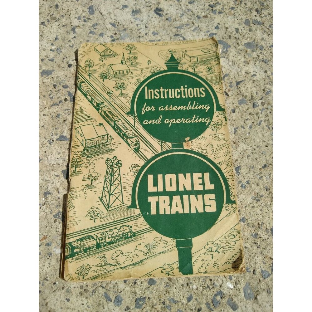 Instructions For Assembling and Operating Lionel Trains